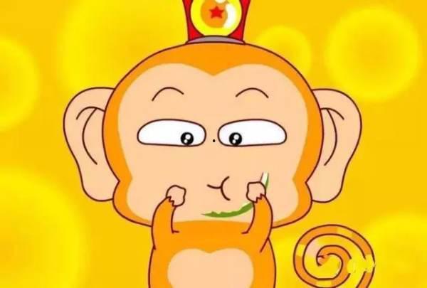 猴王吃瓜画画教程