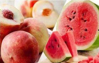吃瓜同时可以吃桃么,夏日消暑新风尚